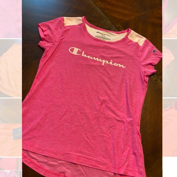 Champion Pink Short Sleeve Tee - Picture 1 of 5